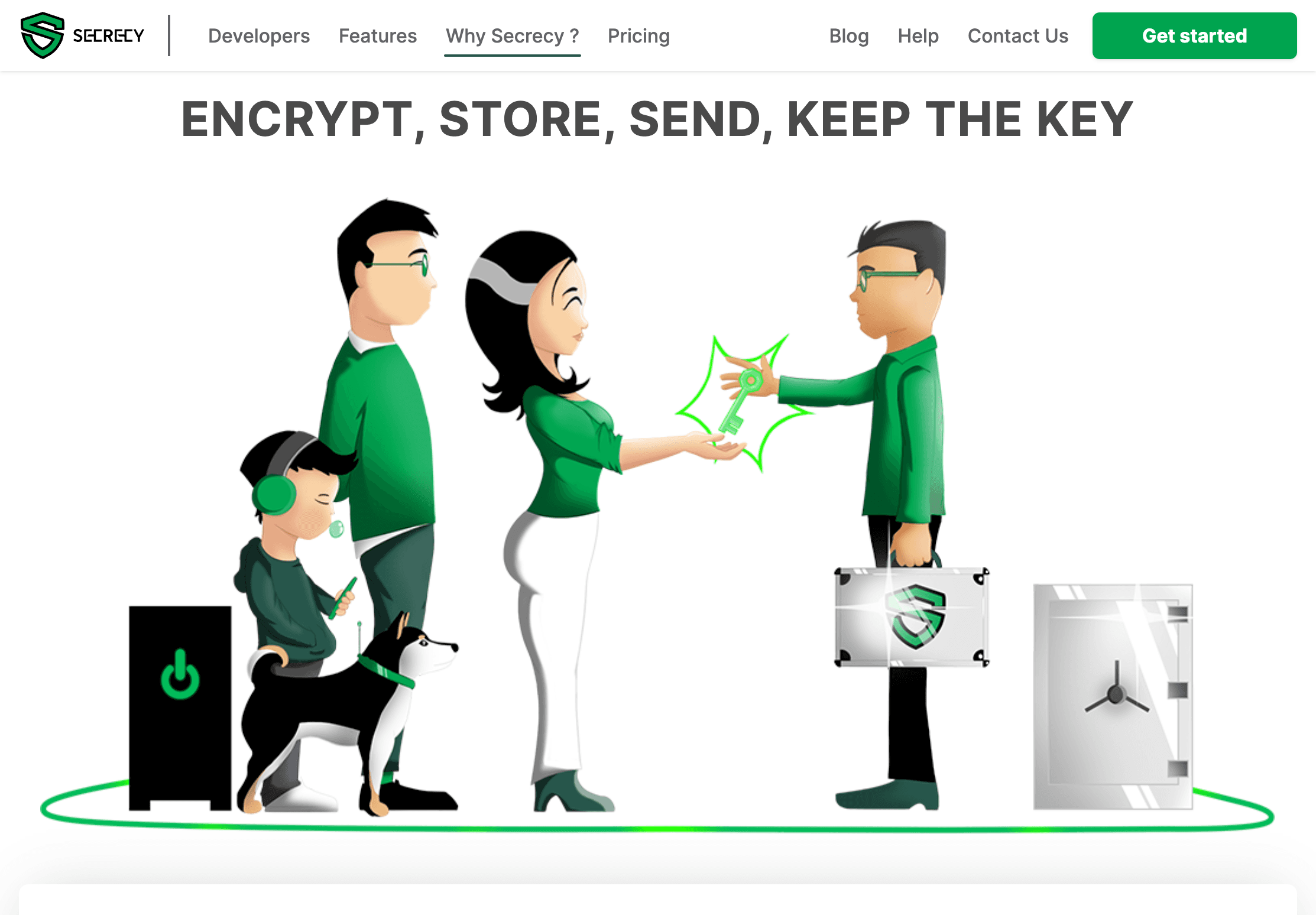 Secrecy screenshot