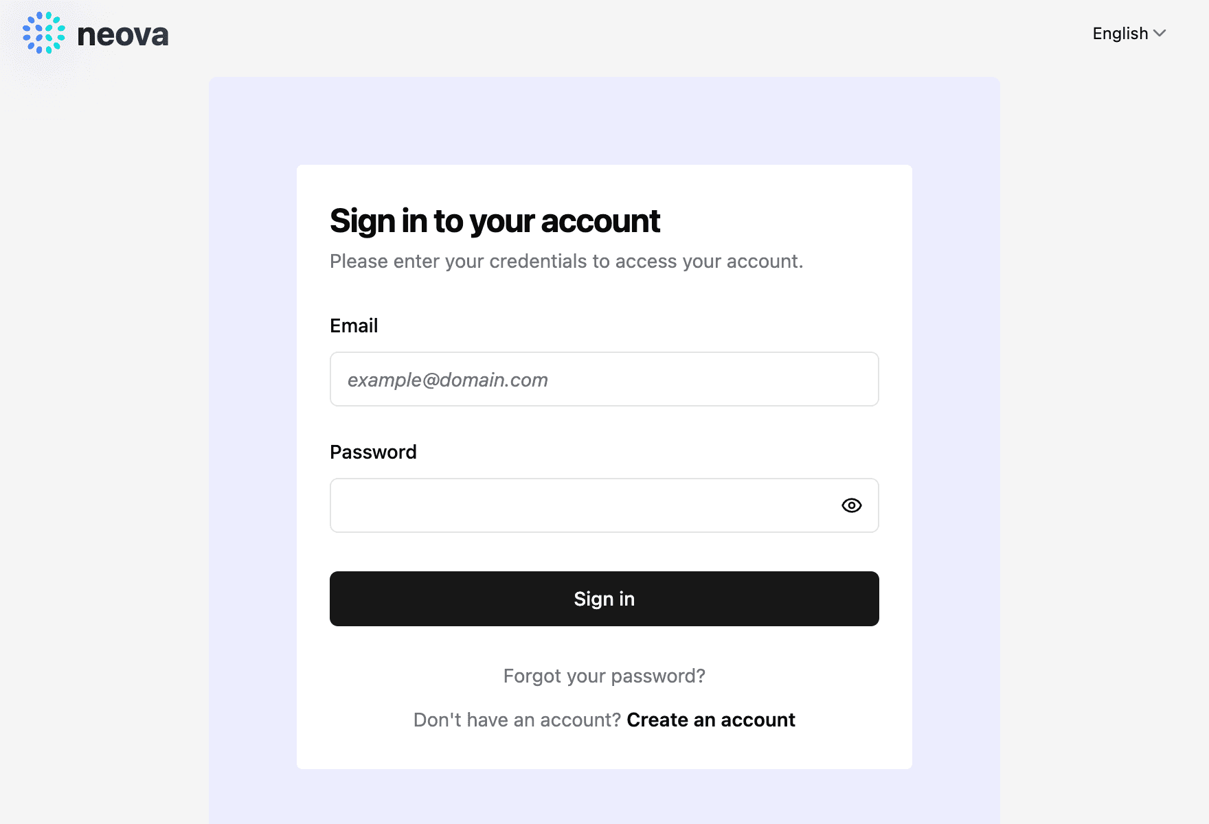 Neova Drive application code