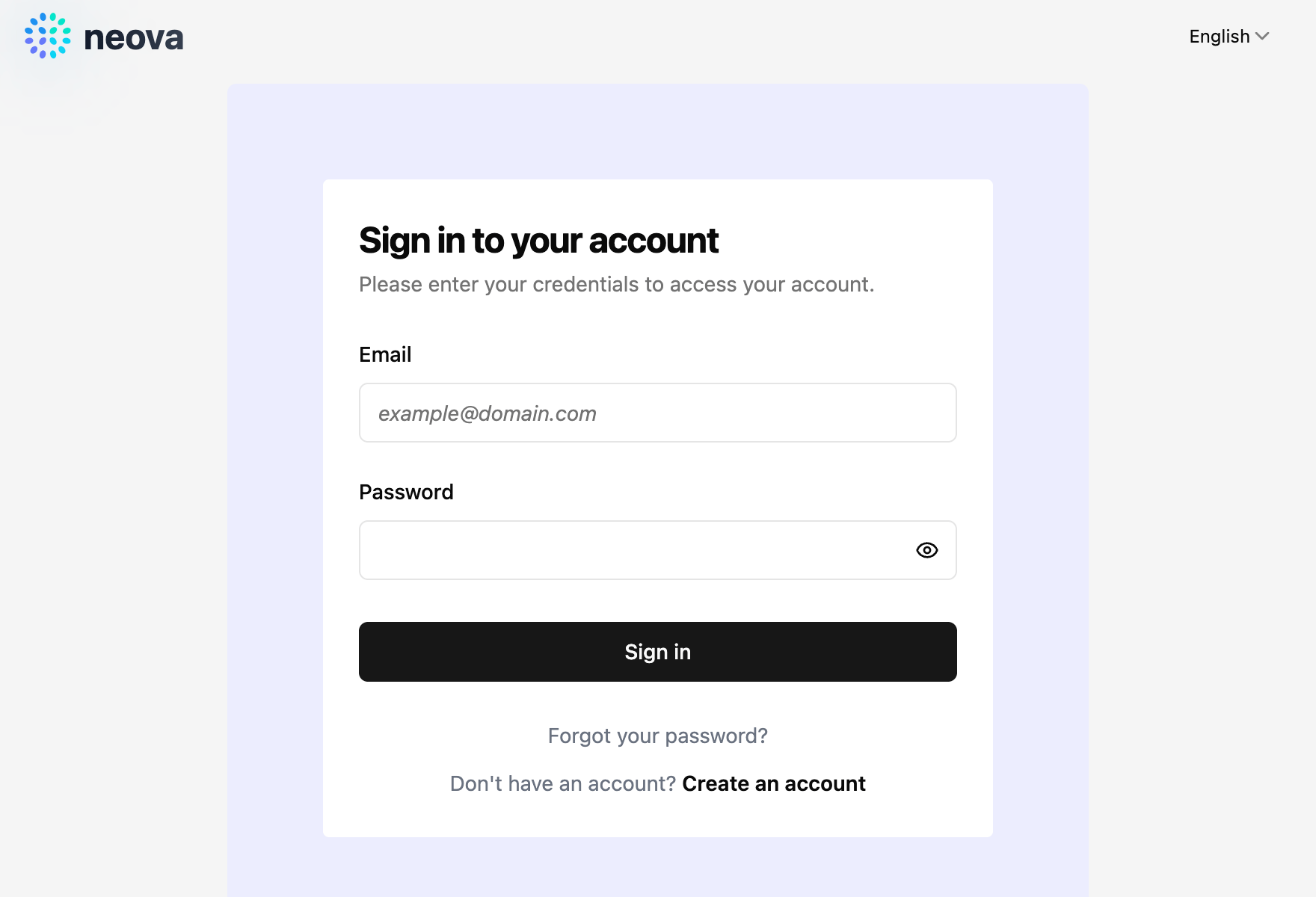 Neova Drive application code